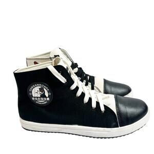 MONO KUMA RED WHITE CASUAL CANVAS SPORT SNEAKER SHOES SIZE 44 OR 10.5